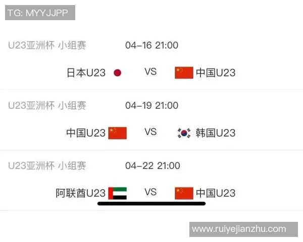 U23亚洲杯中国队对阵韩国队精彩直播全程回顾与分析